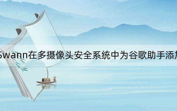 Swann在多攝像頭安全系統(tǒng)中為谷歌助手添加語(yǔ)音
