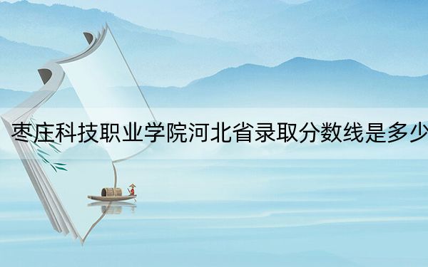 棗莊科技職業(yè)學(xué)院河北省錄取分?jǐn)?shù)線是多少,?2025年河北考生參考