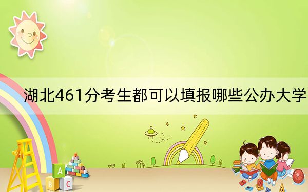湖北461分考生都可以填報(bào)哪些公辦大學(xué)？ 2024年有29所錄取最低分461的大學(xué)
