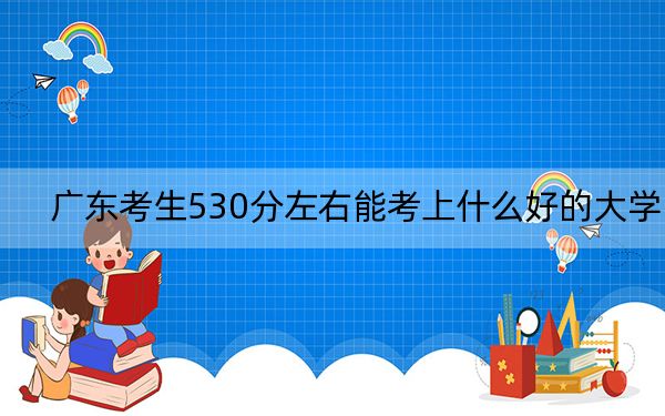 廣東考生530分左右能考上什么好的大學？（附帶近三年高考大學錄取名單）