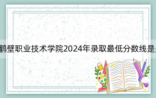 鶴壁職業(yè)技術學院2024年錄取最低分數線是多少?云南考生2025年參考
