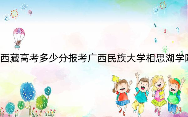 西藏高考多少分報考廣西民族大學(xué)相思湖學(xué)院？附2022-2024年最低錄取分數(shù)線