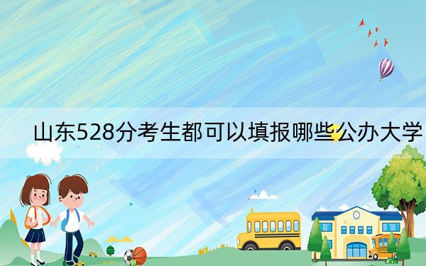 山東528分考生都可以填報哪些公辦大學(xué),？（附帶2022-2024年528錄取大學(xué)名單）