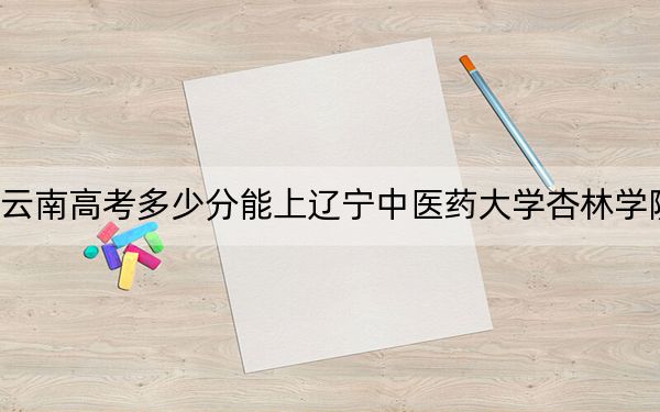 云南高考多少分能上遼寧中醫(yī)藥大學(xué)杏林學(xué)院,？2024年文科518分 理科錄取分462分
