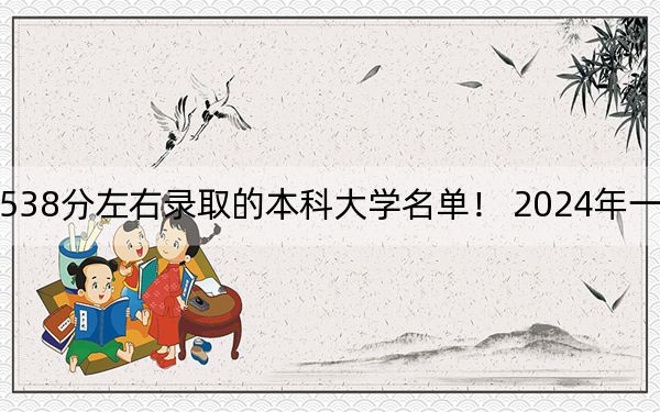 山西高考538分左右錄取的本科大學(xué)名單！ 2024年一共27所大學(xué)錄取