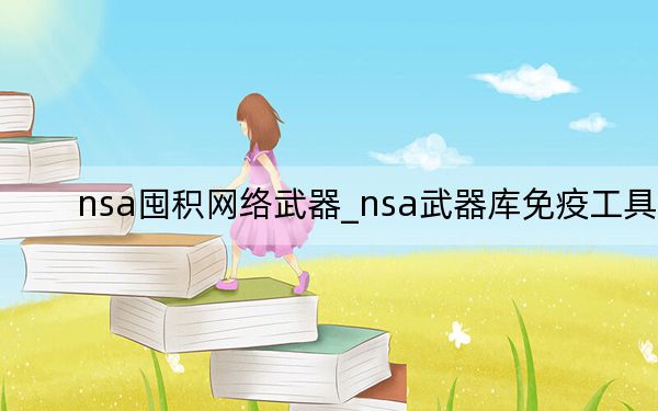 nsa囤積網(wǎng)絡武器_nsa武器庫免疫工具