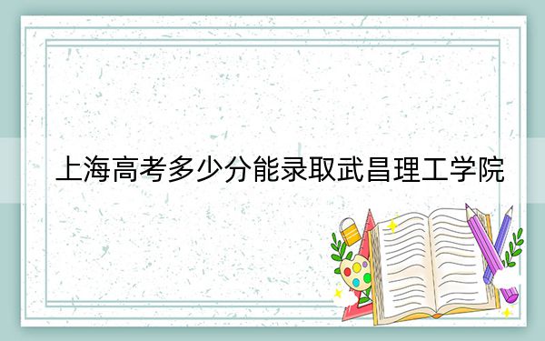 上海高考多少分能錄取武昌理工學(xué)院,？2024年綜合最低分405分