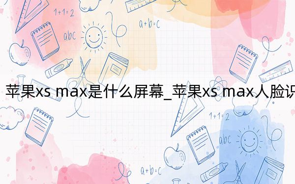 蘋果xs max是什么屏幕_蘋果xs max人臉識(shí)別不了
