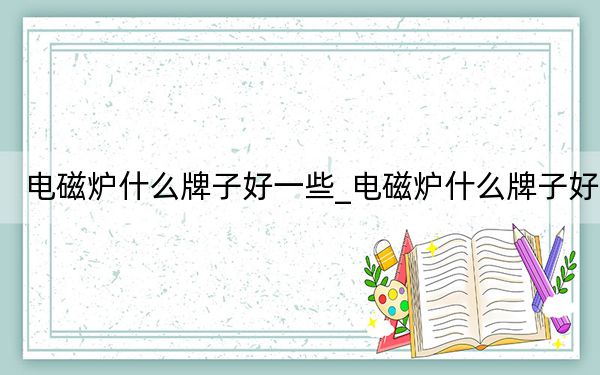 電磁爐什么牌子好一些_電磁爐什么牌子好