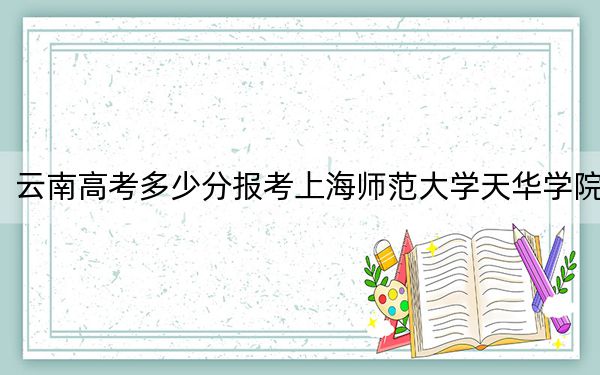 云南高考多少分報考上海師范大學(xué)天華學(xué)院？2024年文科498分 理科420分