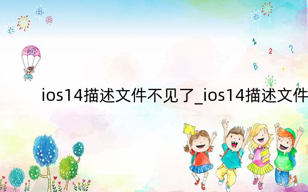 ios14描述文件不見了_ios14描述文件