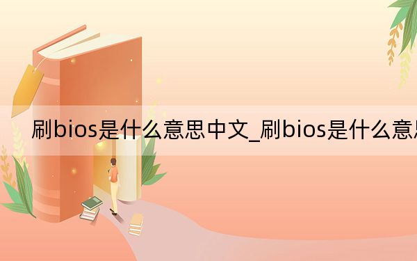 刷bios是什么意思中文_刷bios是什么意思