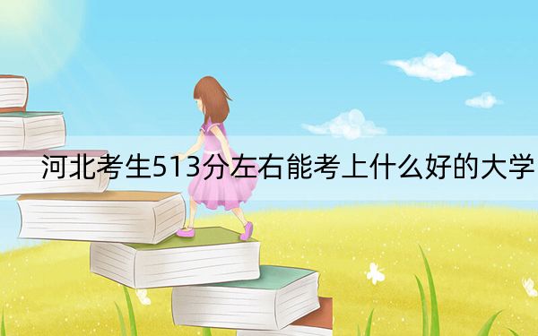 河北考生513分左右能考上什么好的大學(xué),?(供2025年考生參考)