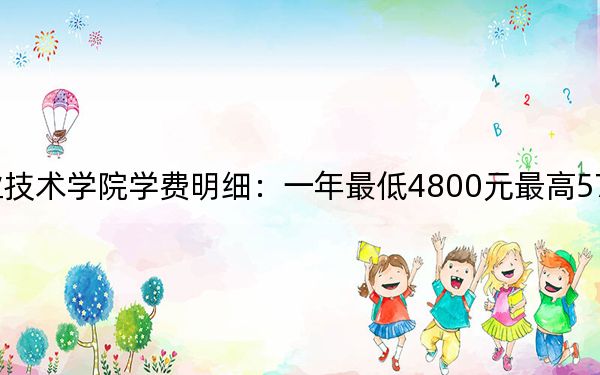2024年青島職業(yè)技術(shù)學(xué)院學(xué)費明細：一年最低4800元最高5750元（各專業(yè)收費標準）