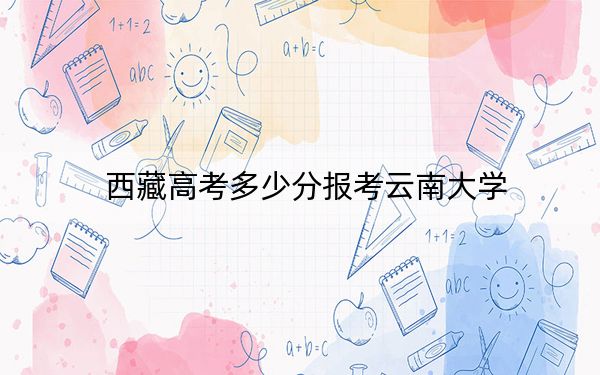 西藏高考多少分報(bào)考云南大學(xué),?附2022-2024年最低錄取分?jǐn)?shù)線