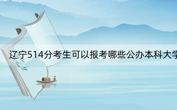 遼寧514分考生可以報(bào)考哪些公辦本科大學(xué),?