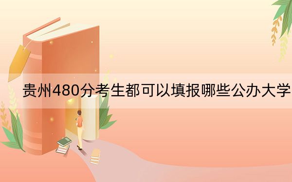 貴州480分考生都可以填報哪些公辦大學? 2024年高考有56所最低分在480左右的大學