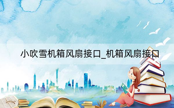 小吹雪機(jī)箱風(fēng)扇接口_機(jī)箱風(fēng)扇接口